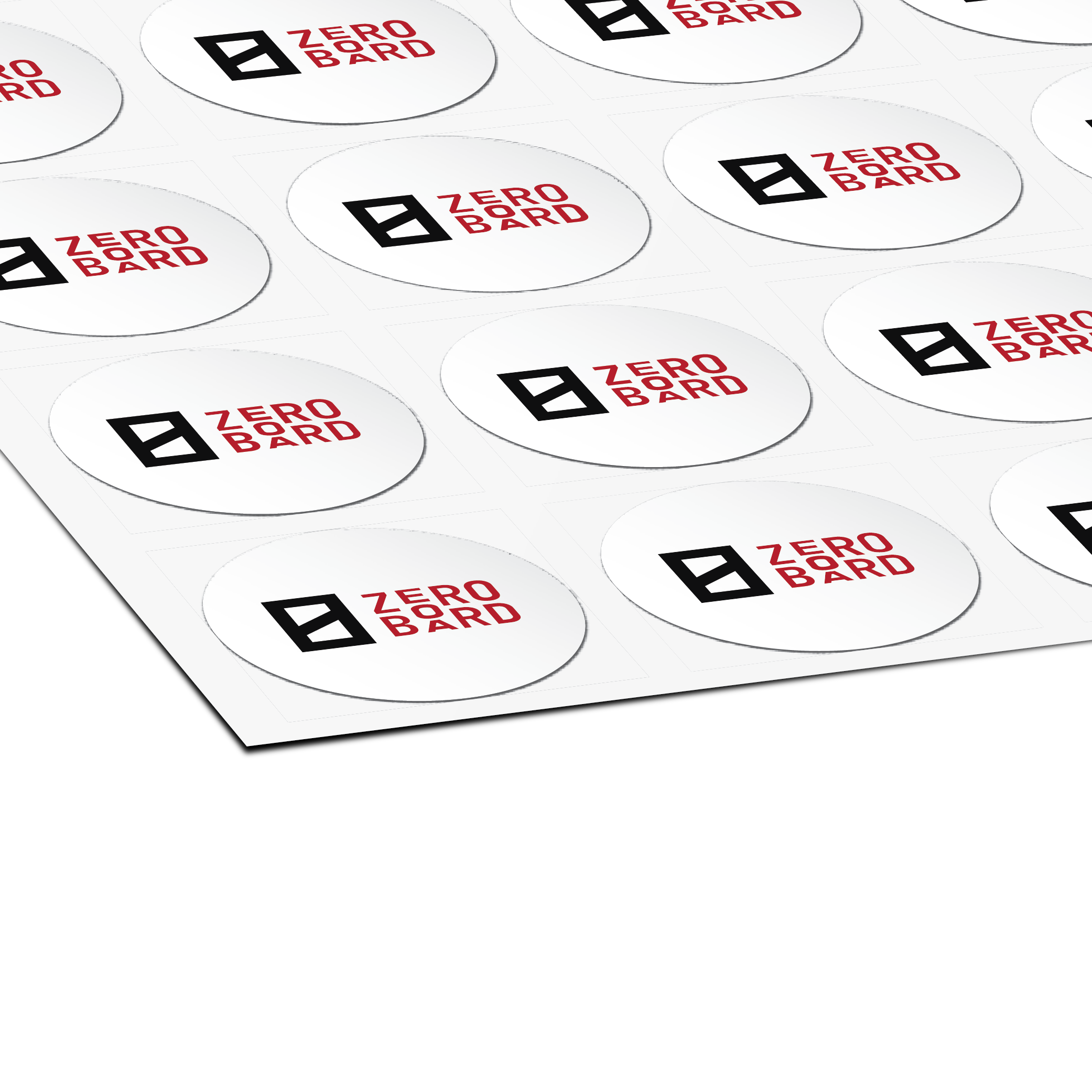 Custom Vinyl Label Stickers • ZEROBOARD PTE LTD