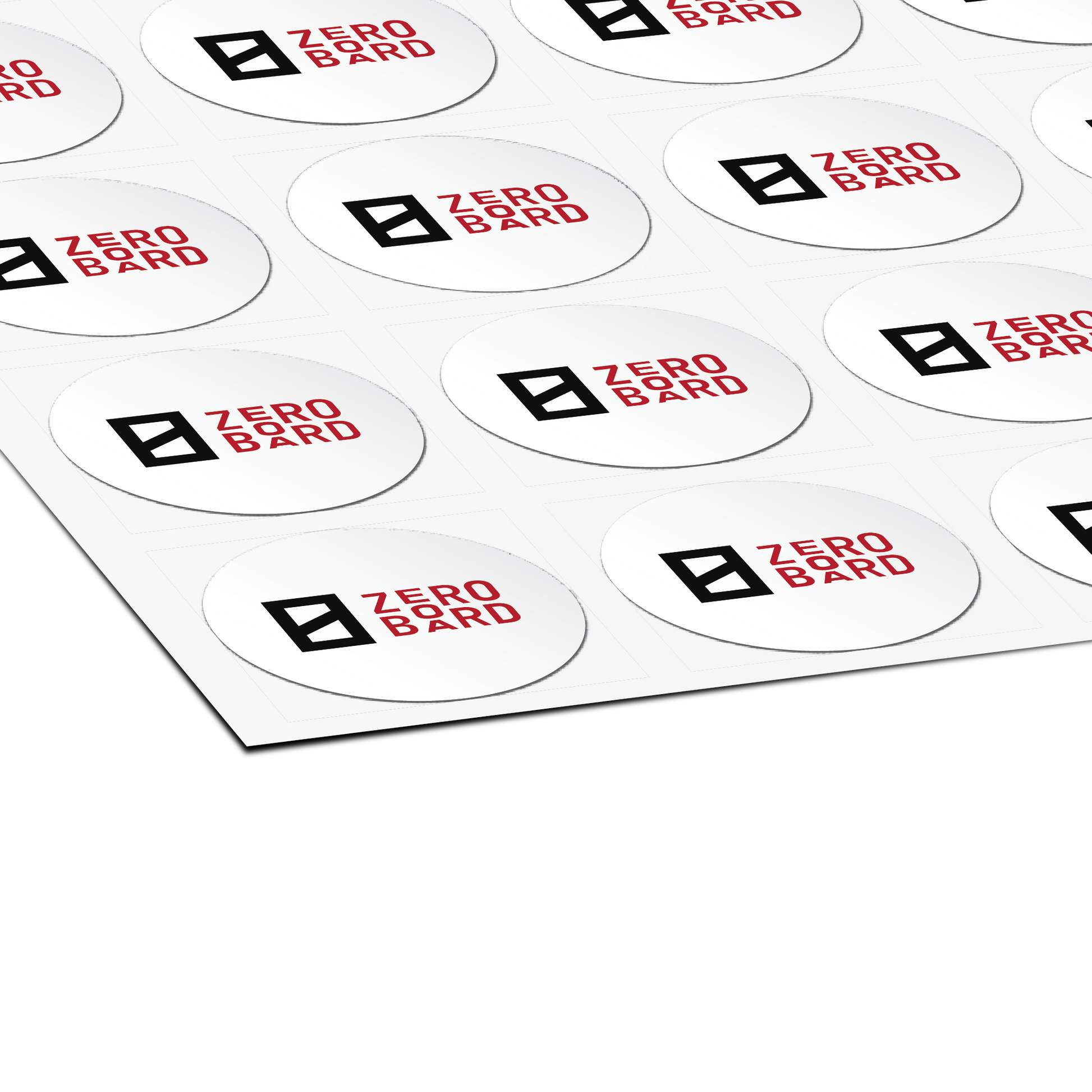 Custom Vinyl Label Stickers • ZEROBOARD PTE LTD