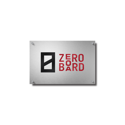Aluminium Signs, Metal Signage, Stainless Steel Signs • ZEROBOARD PTE LTD